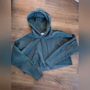 Yitty Cozy Fleece Every Day Cropped Hoodie